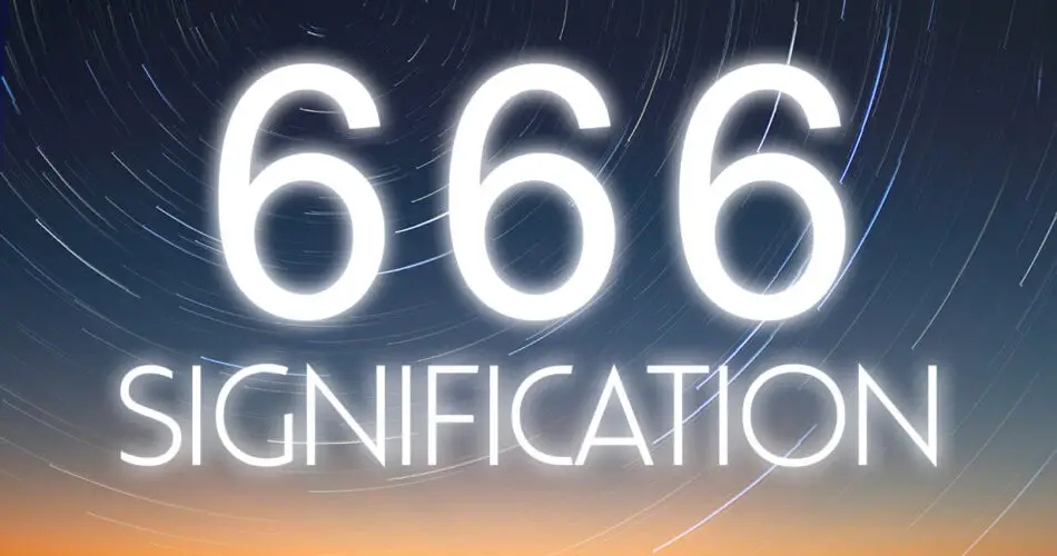 nombre 666 signification amour